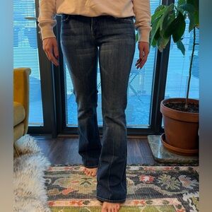 7 for All Mankind Low-Rise Bootcut Jeans